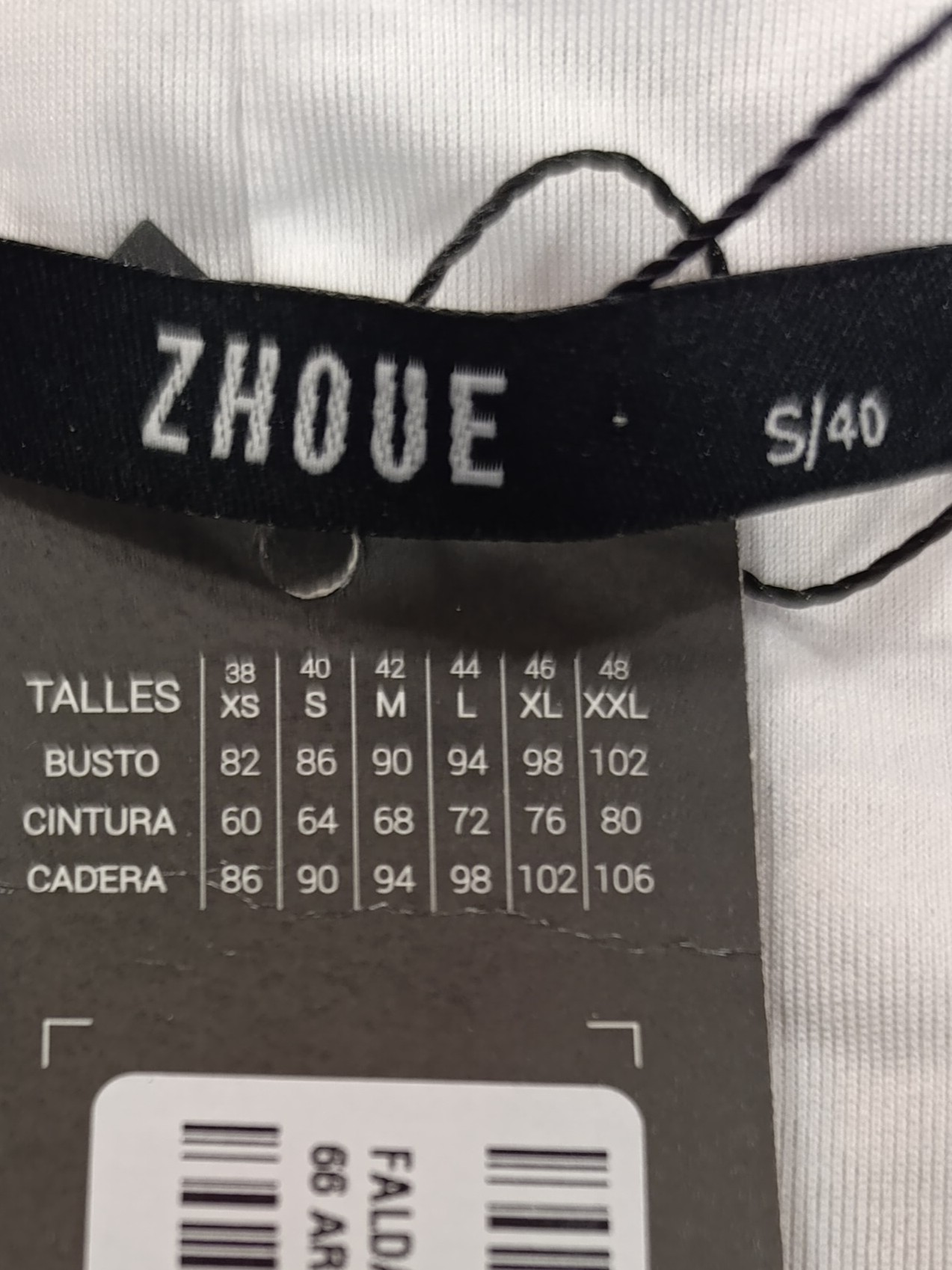 FALDA - ZHOUE (NUEVO CON ETIQUETA), imagen 4 de 4