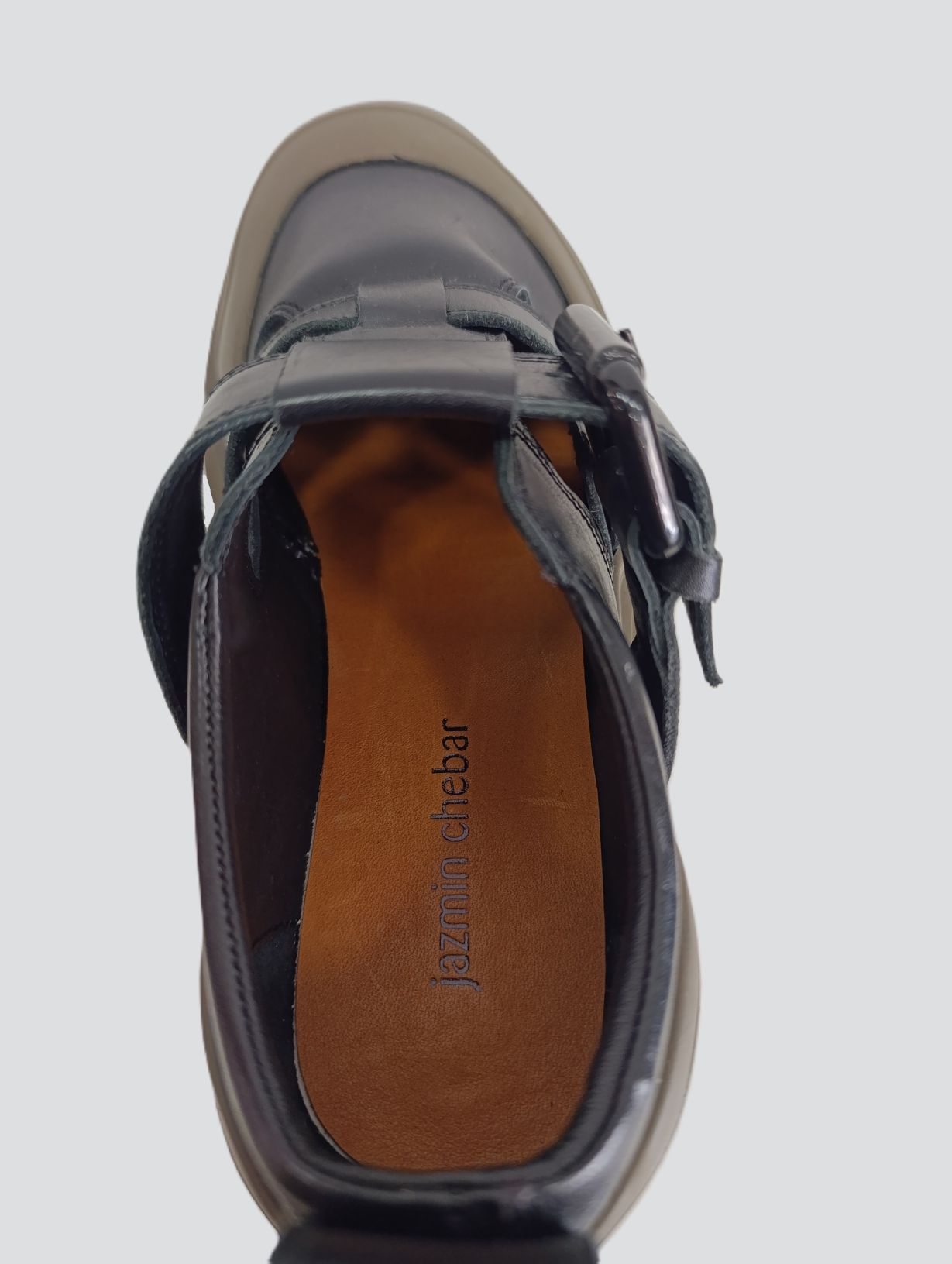 SANDALIAS CUERO - JAZMIN CHEBAR (NUEVAS CON ETIQUETA), imagen 5 de 5