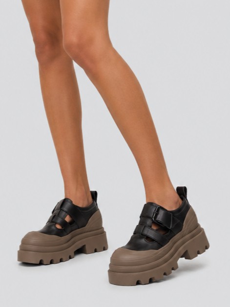 SANDALIAS CUERO - JAZMIN CHEBAR (NUEVAS CON ETIQUETA), imagen 2 de 4